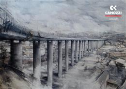 Il Gruppo Camozzi dona alla Presidenza della Repubblica un dipinto raffigurante il nuovo ponte di Genova